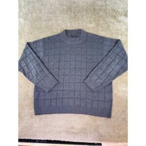 Consensus Sportswear Vintage Crew Neck Sweater Gray Men's Size XL 90s UK D702